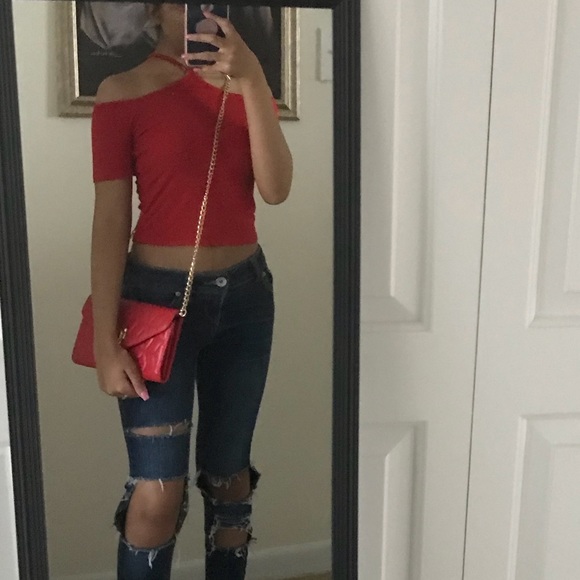 Halter Neck Crop Top - Picture 2 of 5